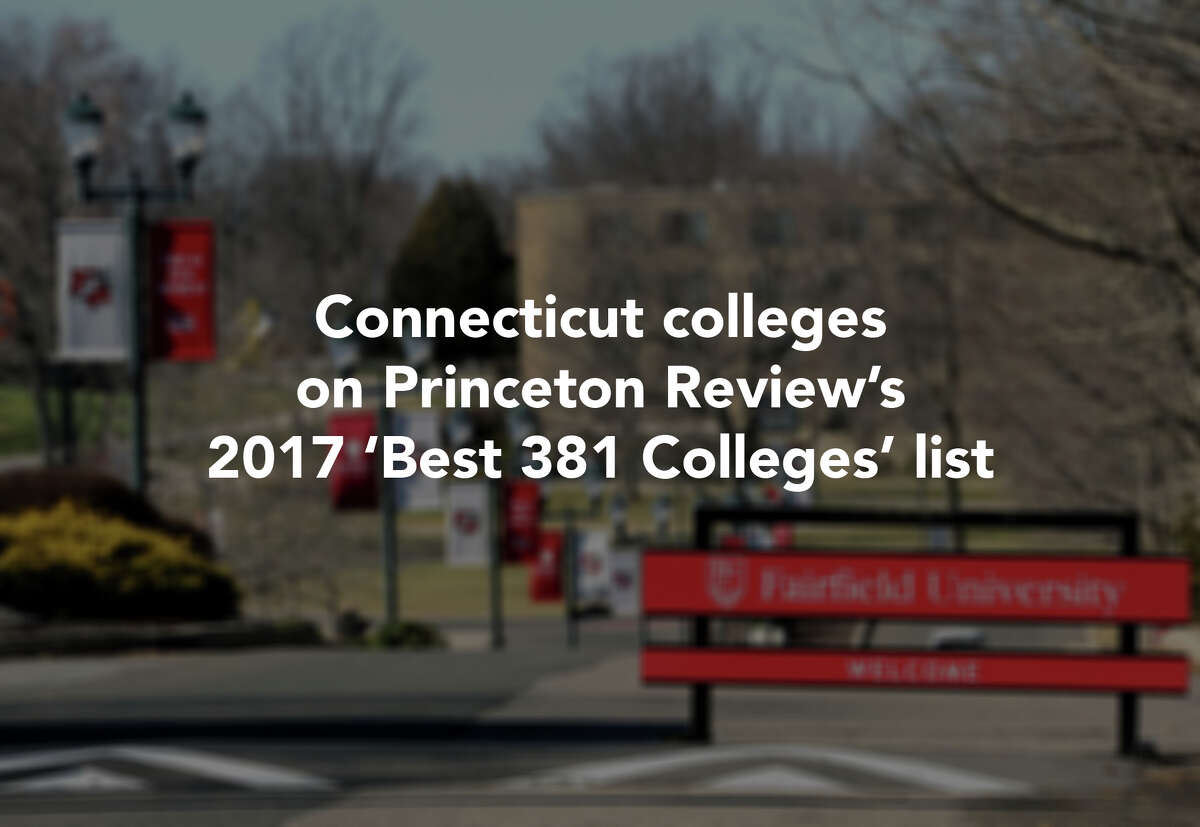 Where Connecticut universities ranked on Princeton Review's 'Best 381'