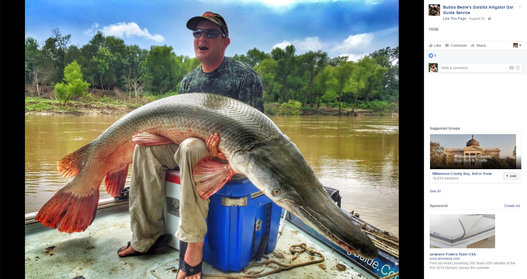 Anglers share photos of Texas river monsters caught this year on Facebook