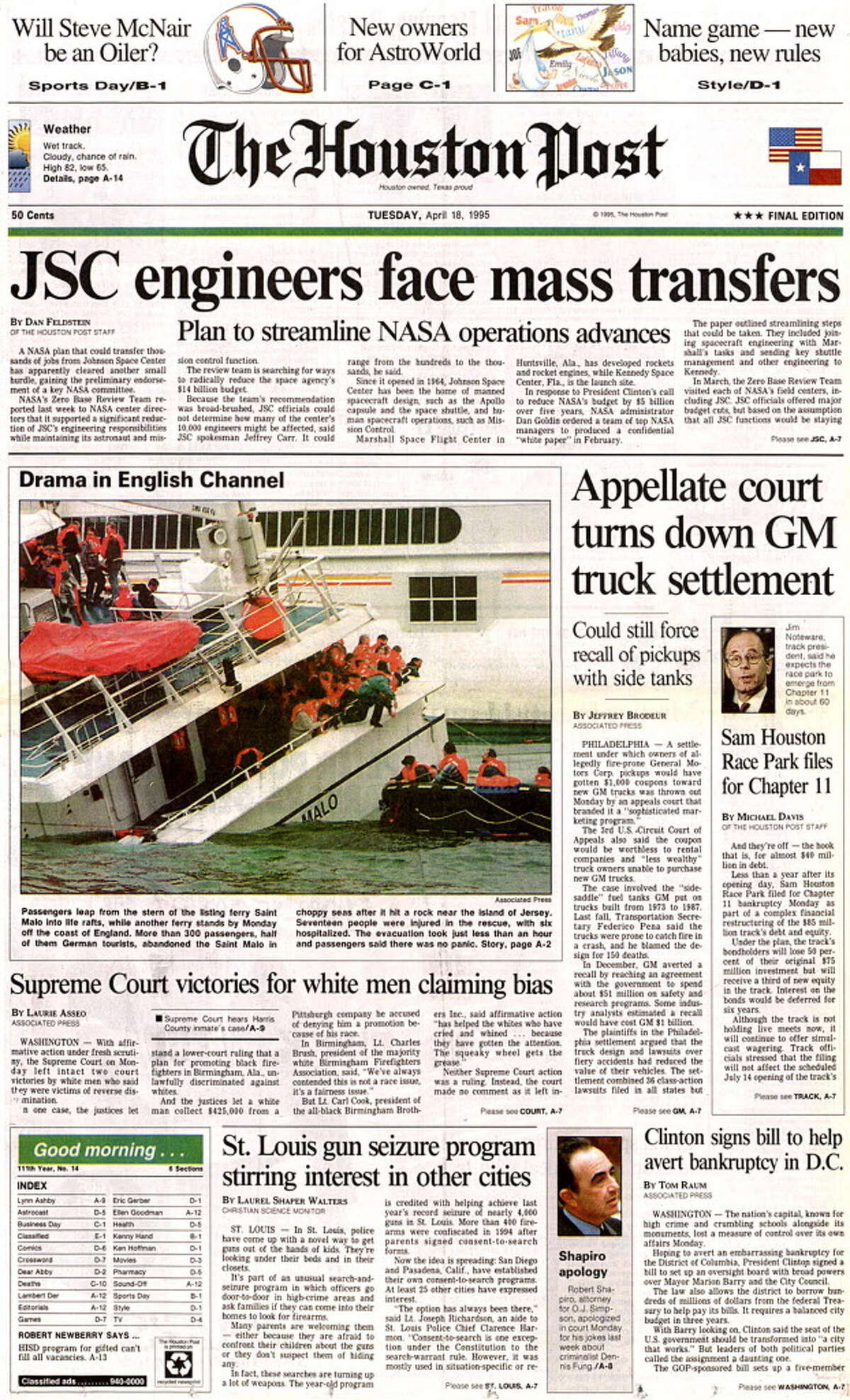 Born in 1880, Houston Post was a feisty, daily diary of city