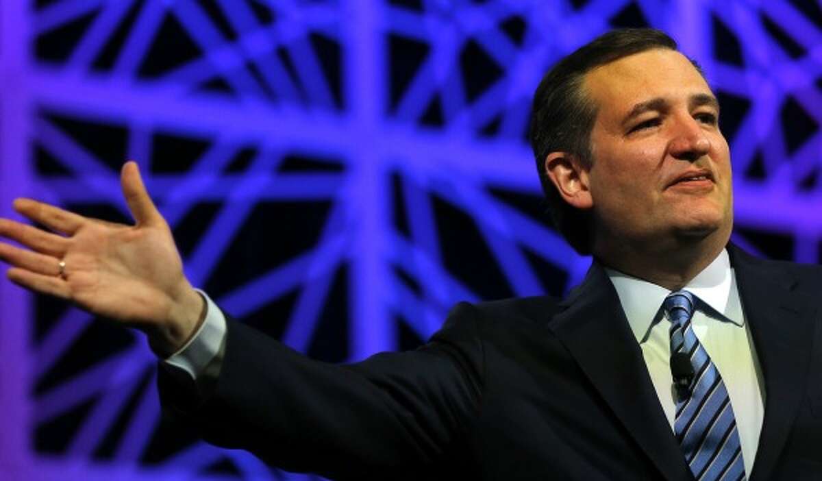 Texas Sen. Ted Cruz made his claim about an Obama decree at the Republican Party of Texas convention May 14, 2016 (Rodger Mallison/Fort Worth Star-Telegram/TNS)