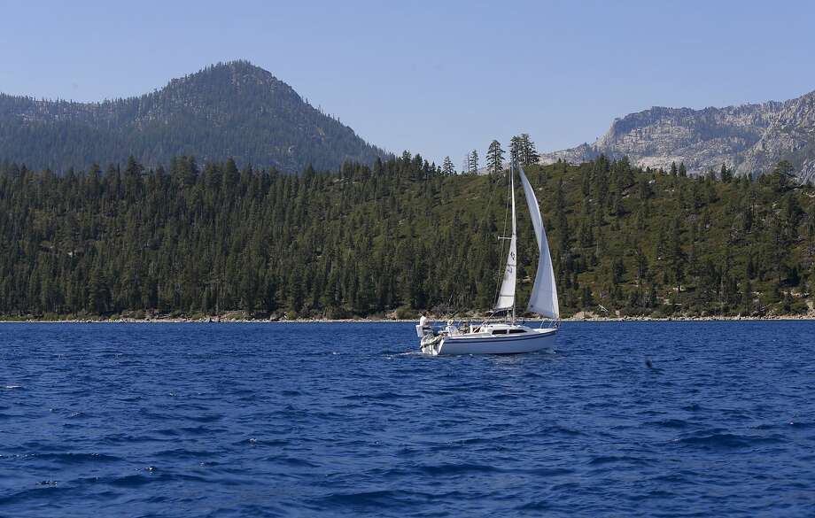 Sailing The Blue Waters Of Lake Tahoe California On Tuesday Aug 30 2016 Sailing The Blue Waters Of Lake Tahoe California On Tuesday Aug 30 2016