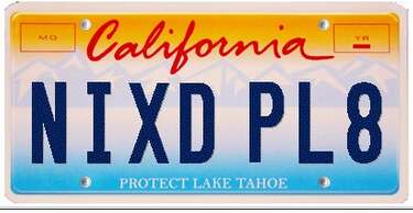 Vanity Plates Rejected By Dmv Caution Sexual Content Sfgate