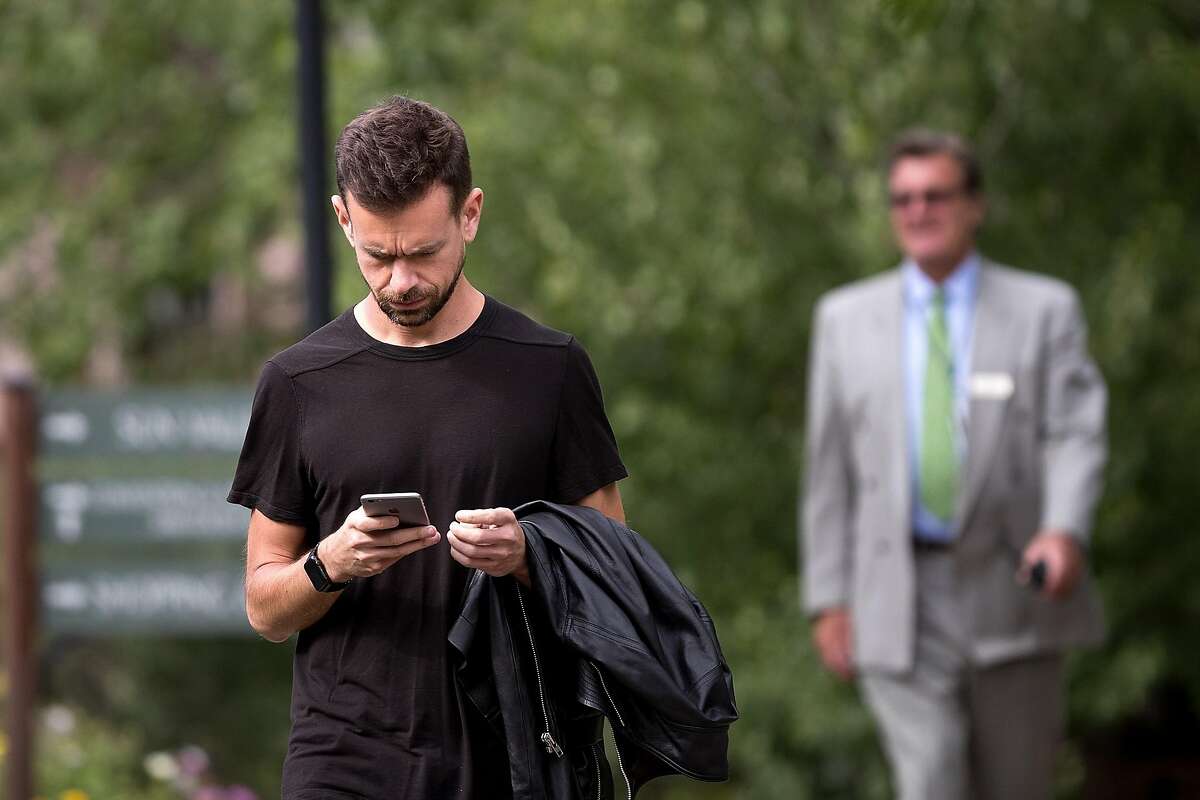 SUN VALLEY, ID - JULY 6: Jack Dorsey, co-founder and chief executive officer of Twitter, attends the annual Allen & Company Sun Valley Conference, July 6, 2016 in Sun Valley, Idaho. Every July, some of the world's most wealthy and powerful businesspeople from the media, finance, technology and political spheres converge at the Sun Valley Resort for the exclusive weeklong conference. (Photo by Drew Angerer/Getty Images)