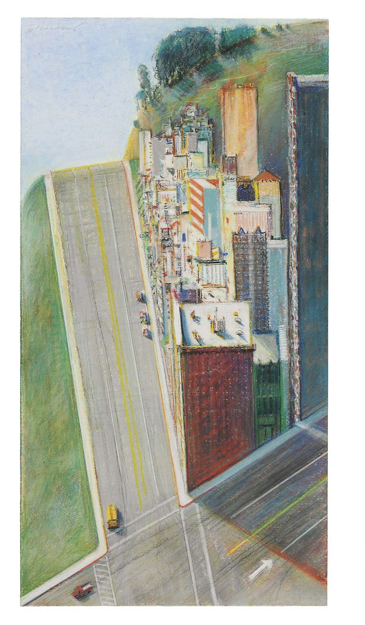 wayne thiebaud cityscapes