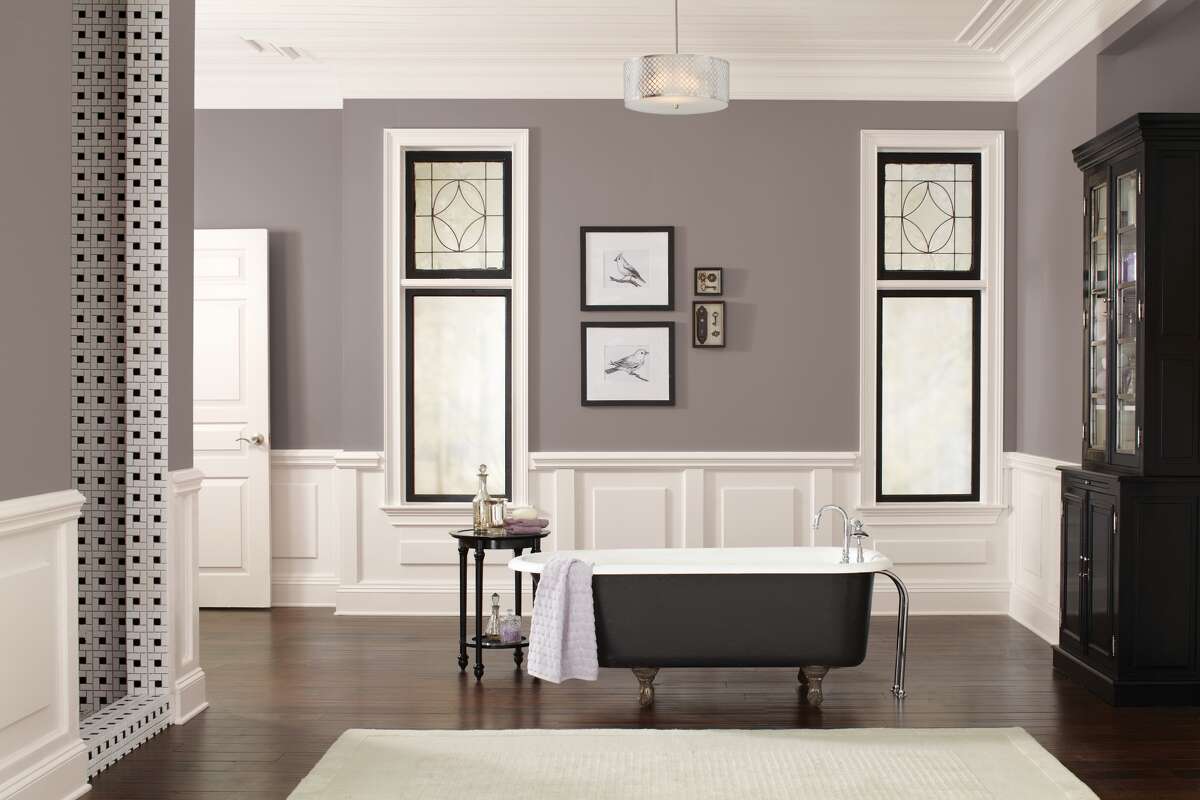 Sherwin-Williams' "Poised Taupe" is a versatile mix of gray and brown. It's the company's 2017 Color of the Year.