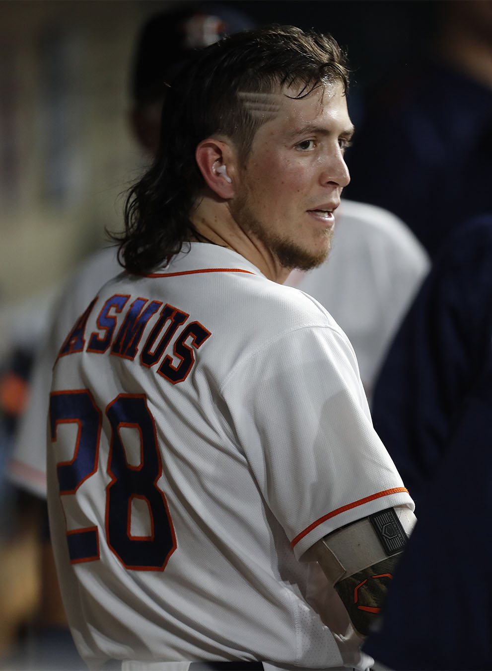 Astros players sideline mullets, mustaches