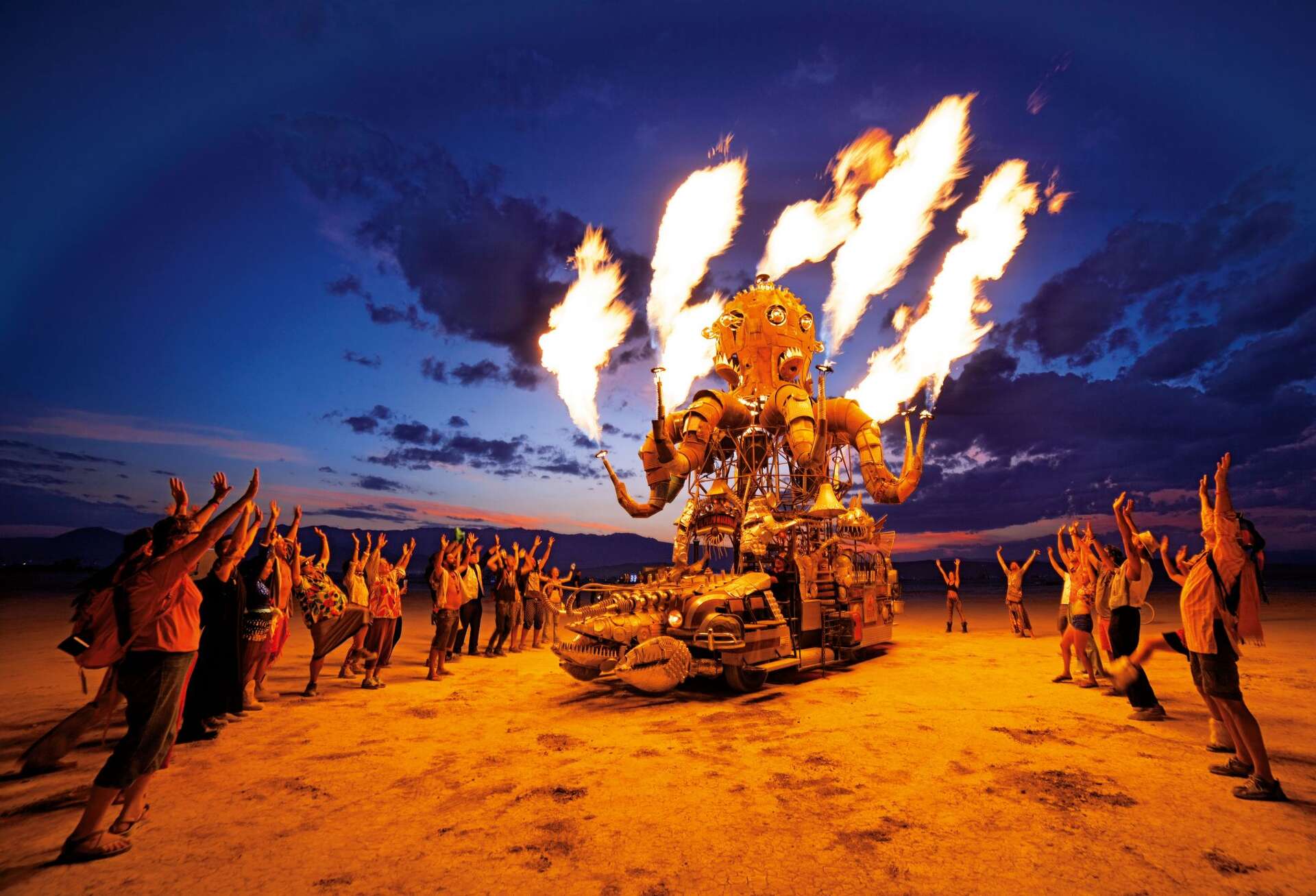 Photographer captures 16 years of Burning Man art