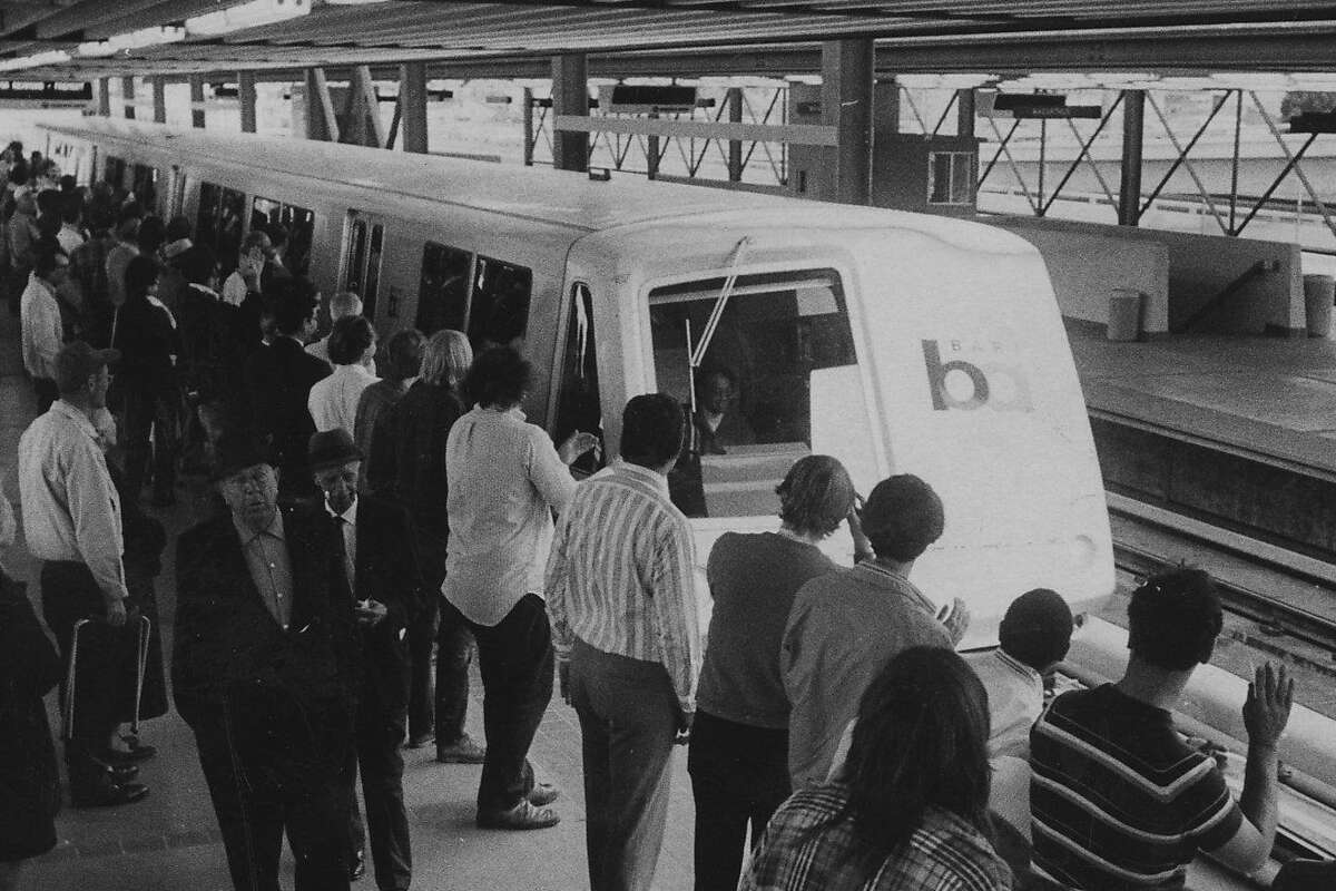 Here's what BART looked like on the original 1972 opening day