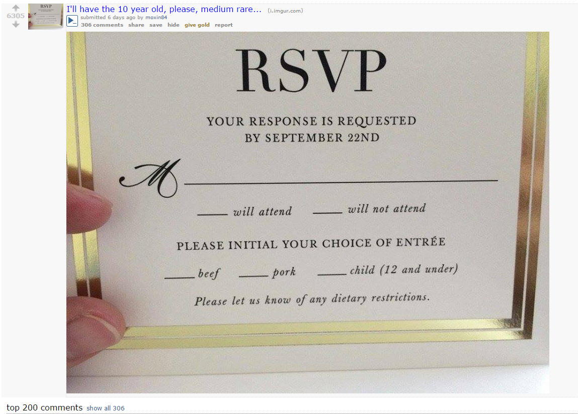 rsvp examples