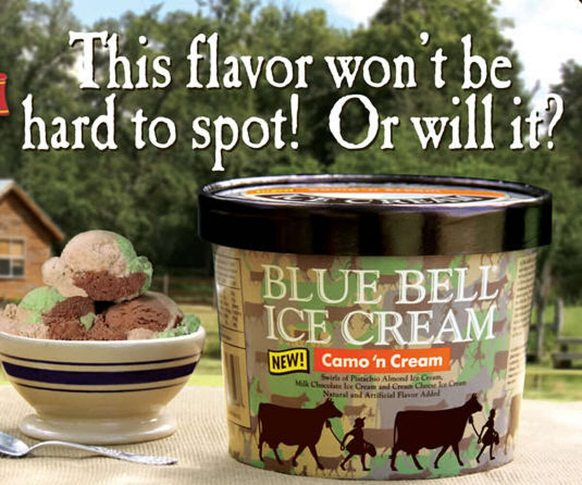 Blue Bell Unveils Camo Ice Cream