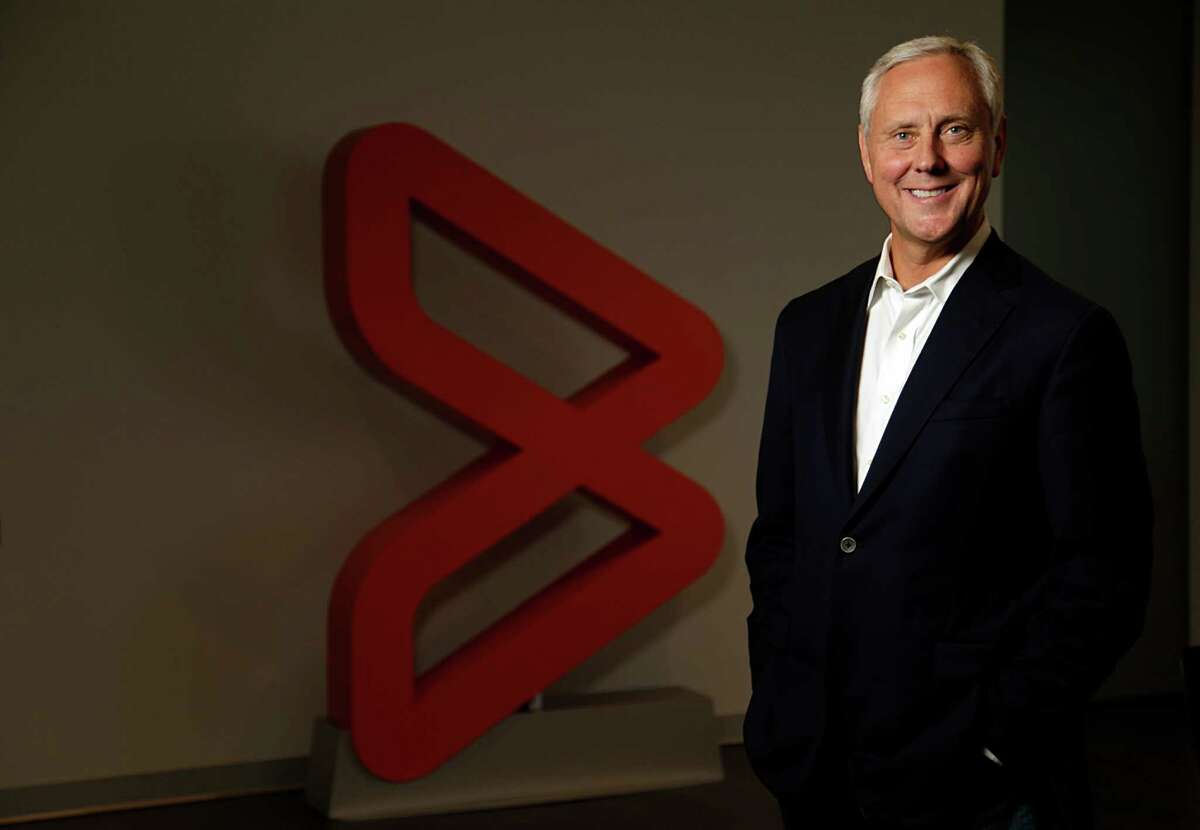 Interim CEO of BMC Software, Bob Beauchamp, poses for a portrait at the company's Houston headquarters Aug. 8, 2016, in Houston. ( James Nielsen / Houston Chronicle )