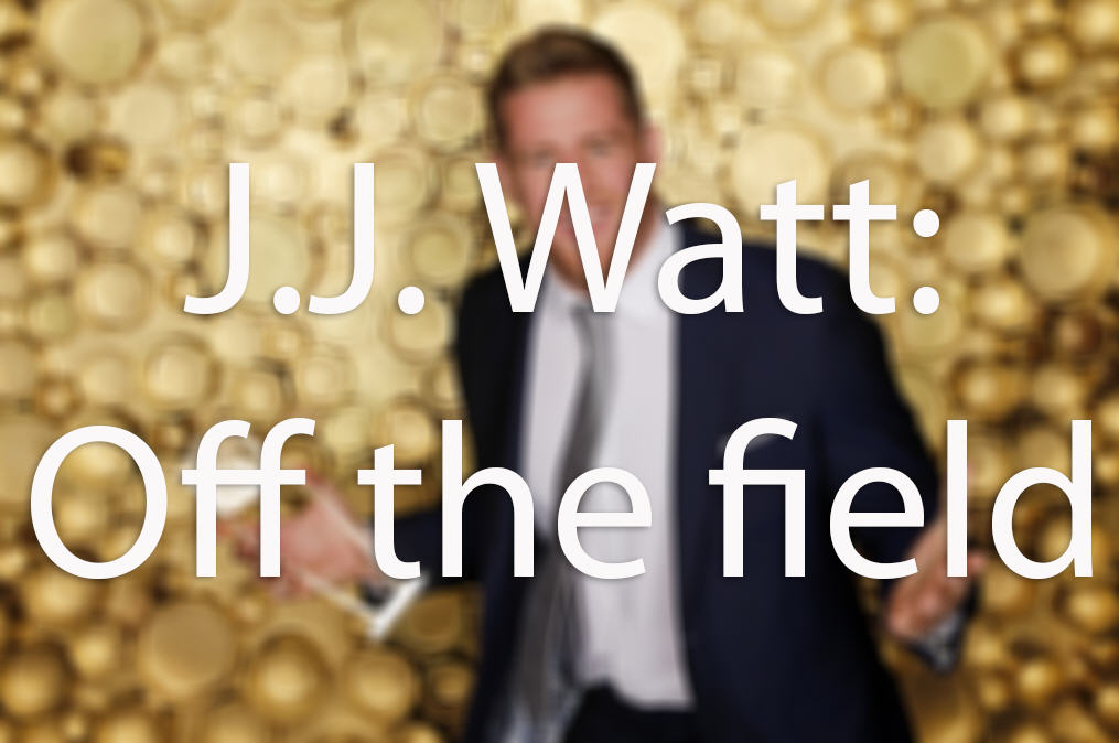 J.J. Watt watched 'Victoria's Secret Fashion Show' while watching game film