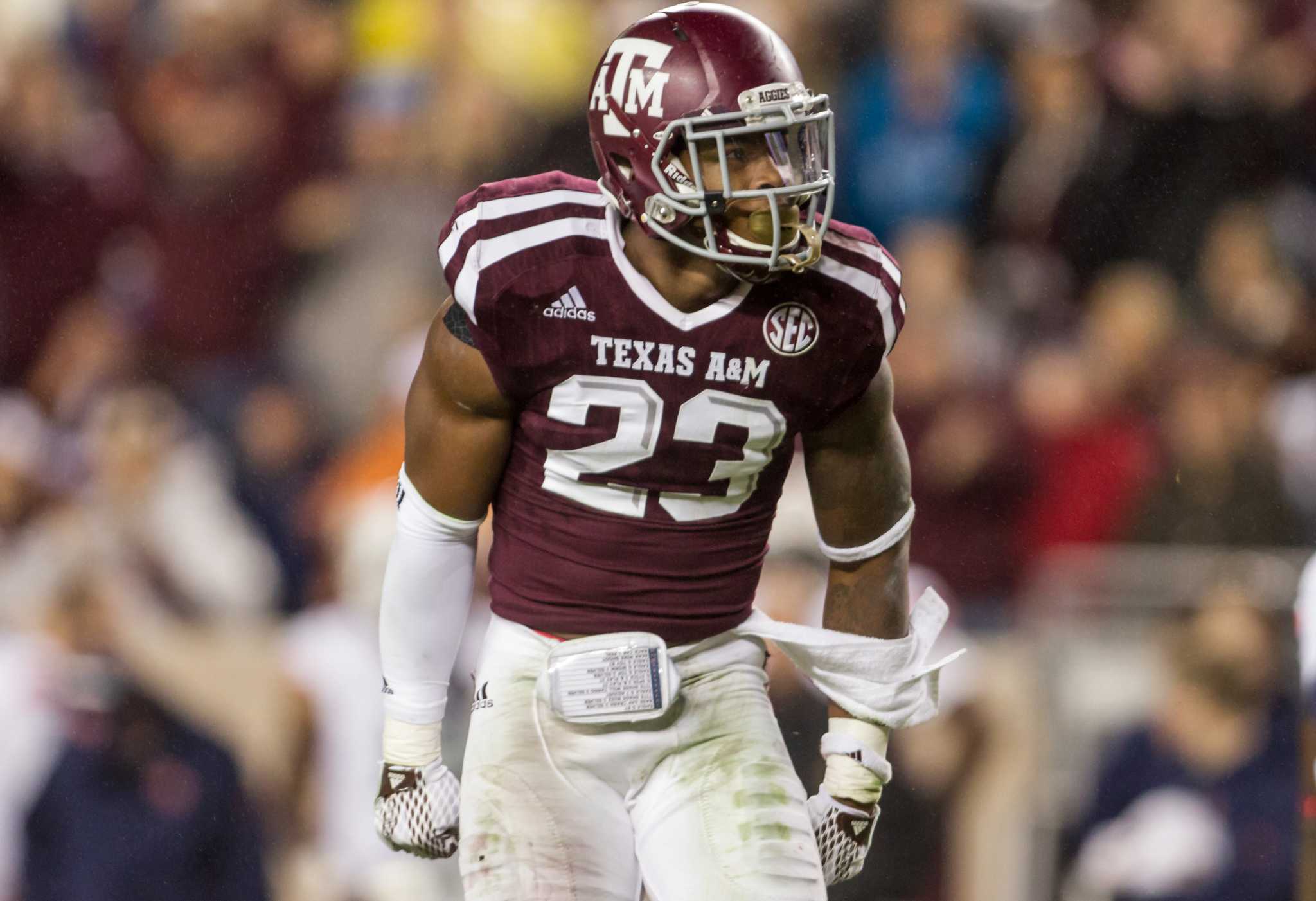 Myles Garrett talks awards season, the 2015 Aggies and the upcoming bowl  game, Texas A&M University Aggie Football