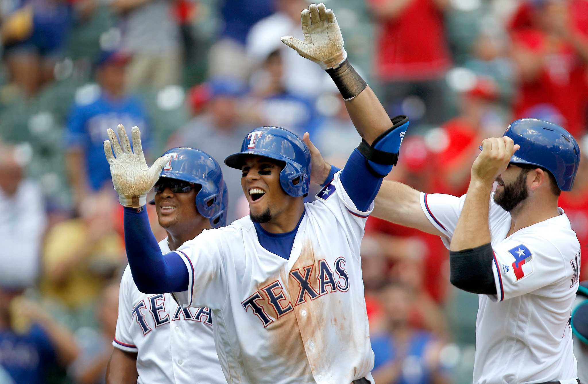 Rougned Odor Caps Final Night Game at Globe Life Park with Grand Slam