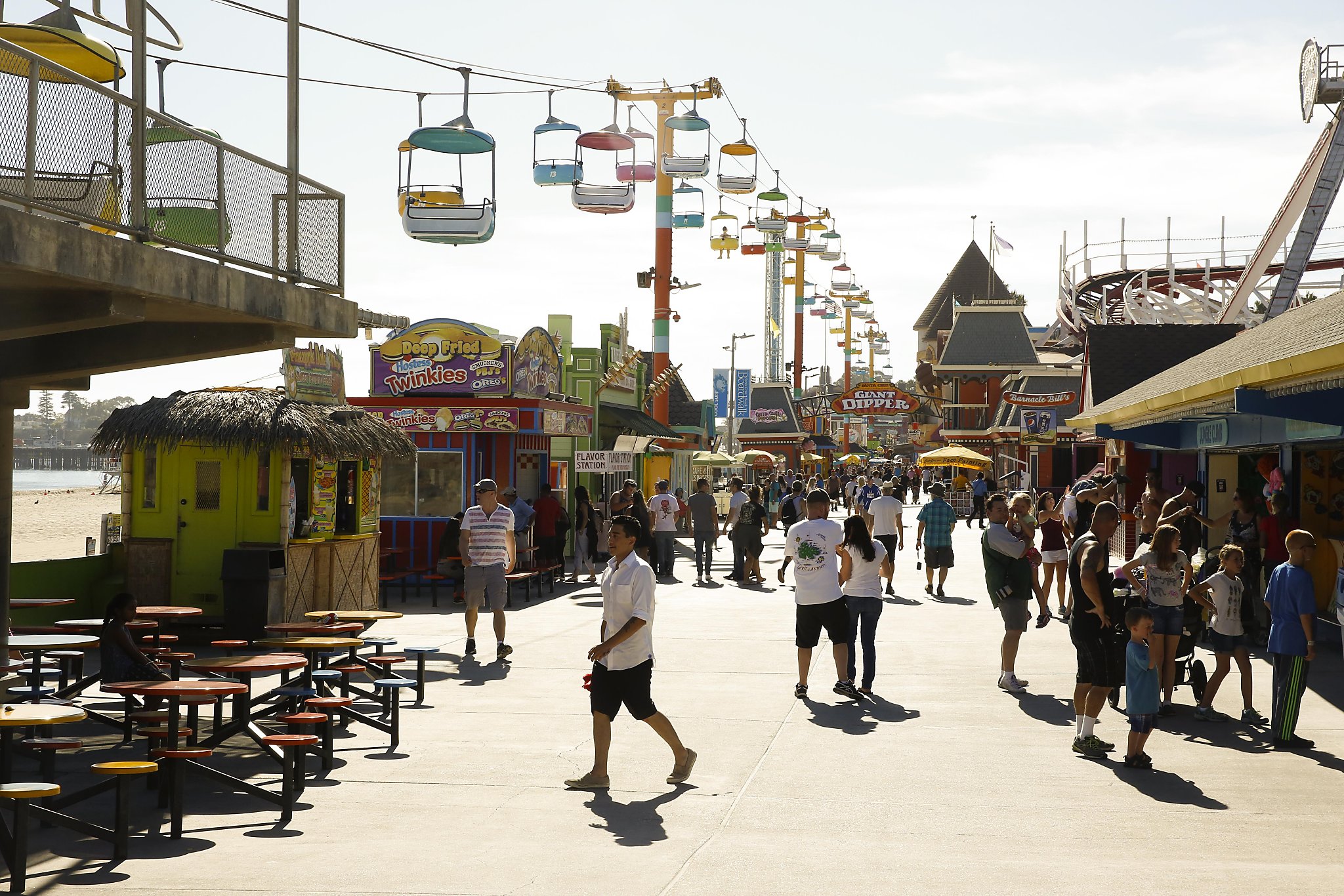 Terror takes time off at Santa Cruz amusement park