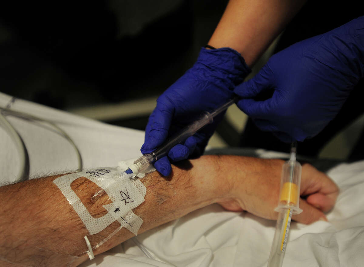 Tapping into IV takes pain out of blood draws