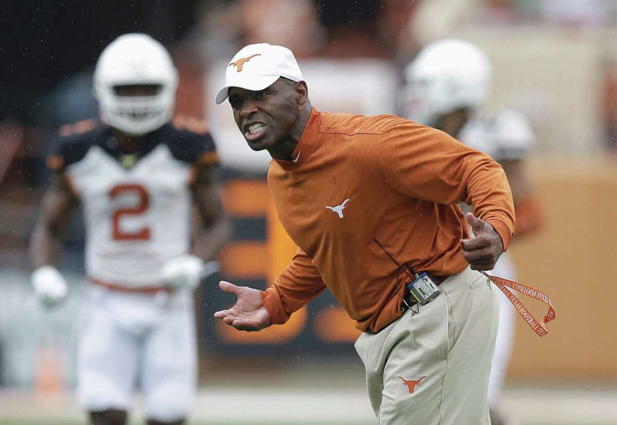 Texas and coach Charlie Strong will try to avenge last year’s 38-3 loss to Notre Dame in South Bend, Indiana.