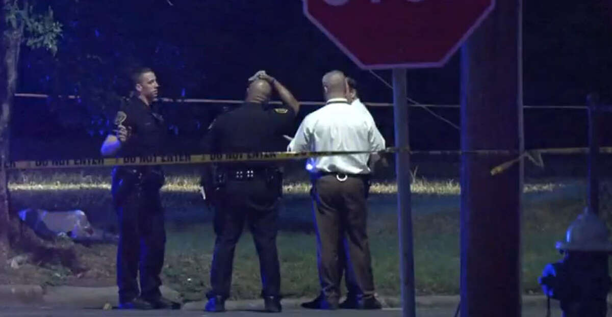 Woman found shot to death in NE Houston field