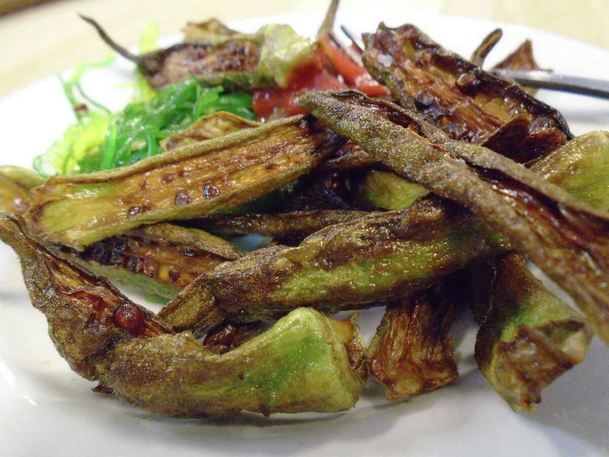 At Ulele, pair these addictive okra fries with a craft beer from Ulele Spring Brewery, which adjoins the restaurant.
