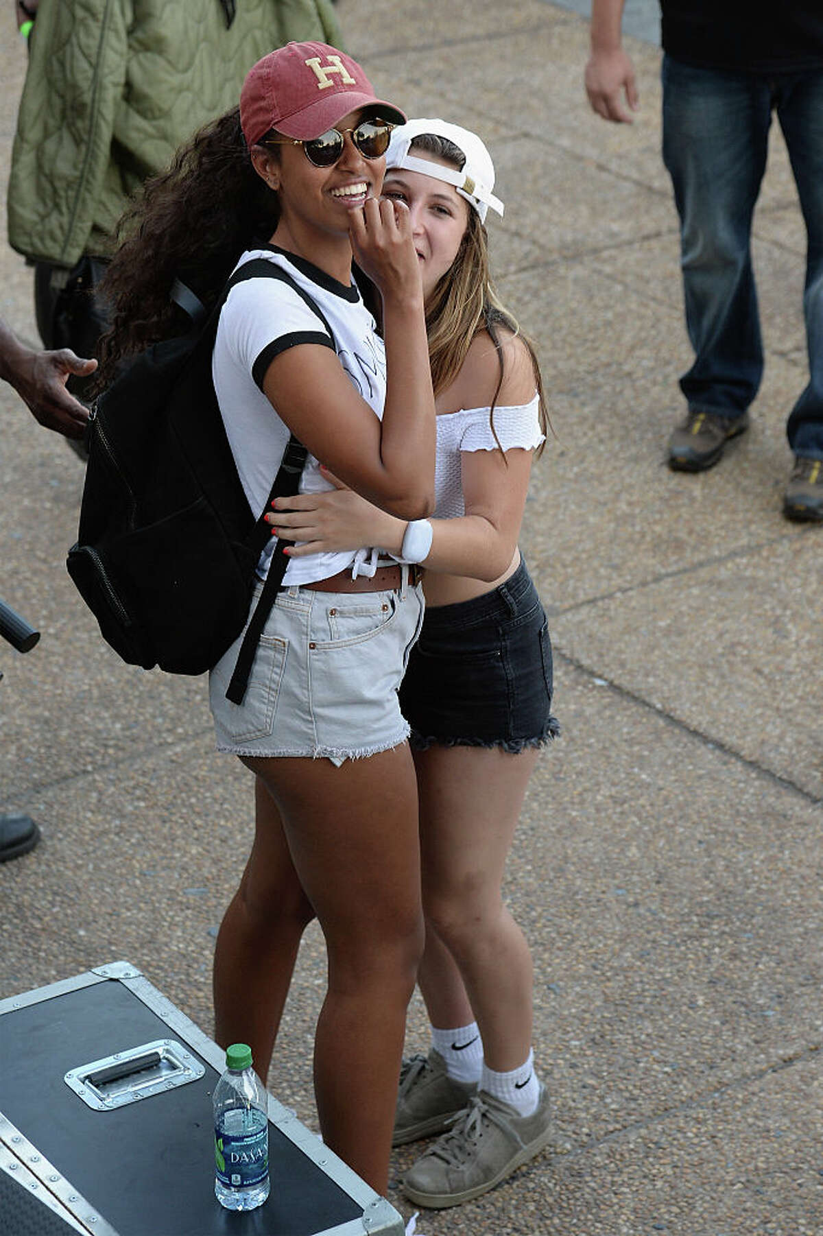 Malia Obama (L) and a friend attend the 2016 Budweiser Made in America Festival at Benjamin Franklin Parkway on September 4, 2016 in Philadelphia, Pennsylvania.Keep clicking to see more photos from the 2016 Budweiser Made in America Festival.