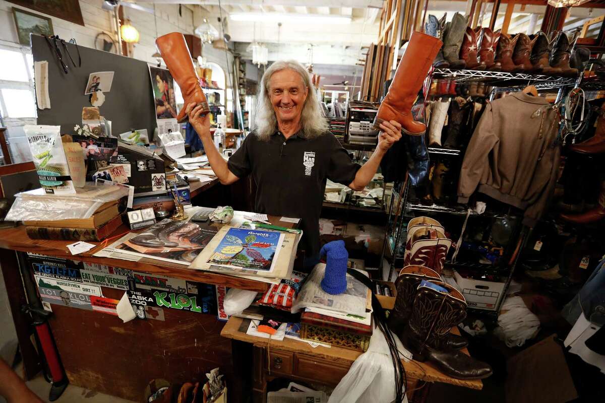 Bob Novotney started his Texas Junk Company store 37 years ago.