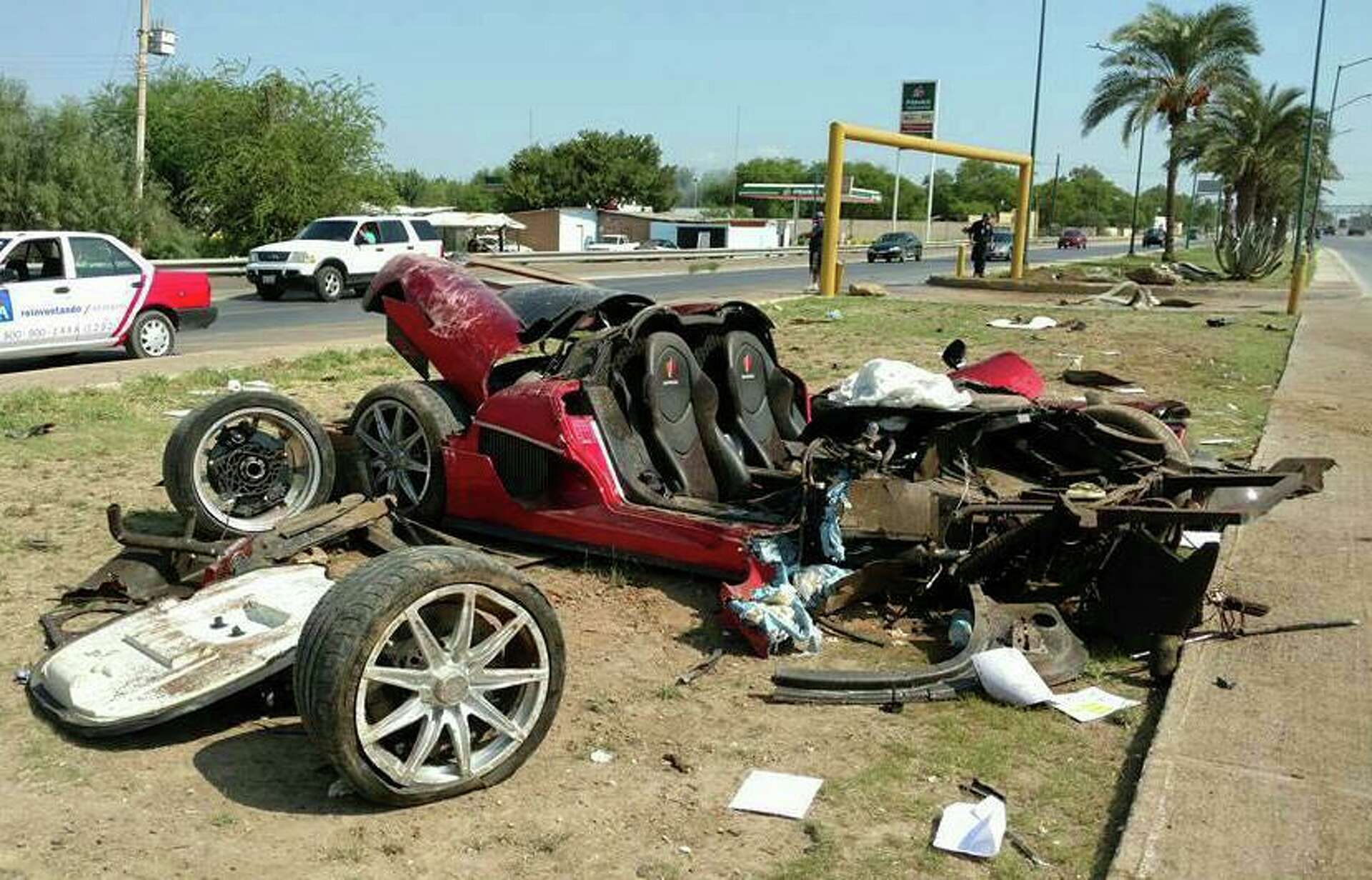 Extremely rare supercar worth $1.4 million destroyed after hitting