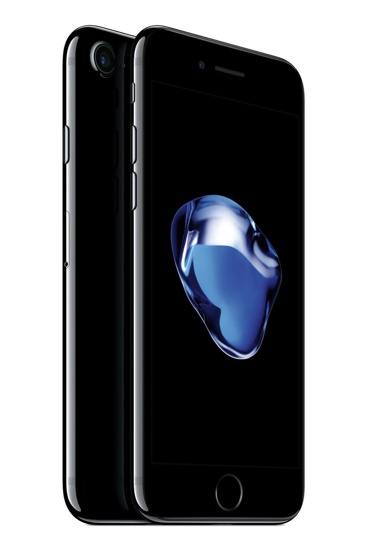 Apple's iPhone 7 in Jet Black.