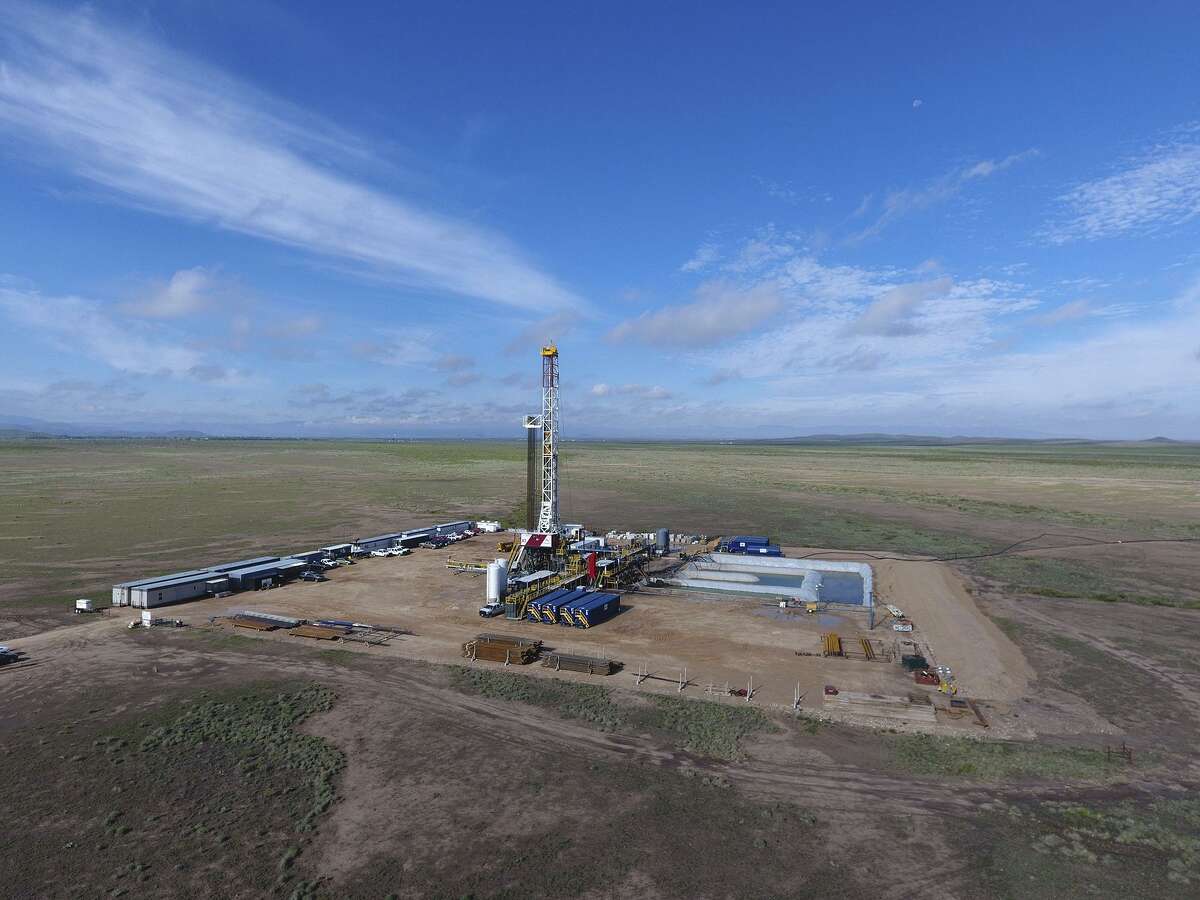 Apache operations in West Texas. Houston’s Kinder Morgan said Thursday it’s ready to move forward with its $1.7 billion gas pipeline from West Texas to the Corpus Christi area after signing on Apache Corp. as a major customer.