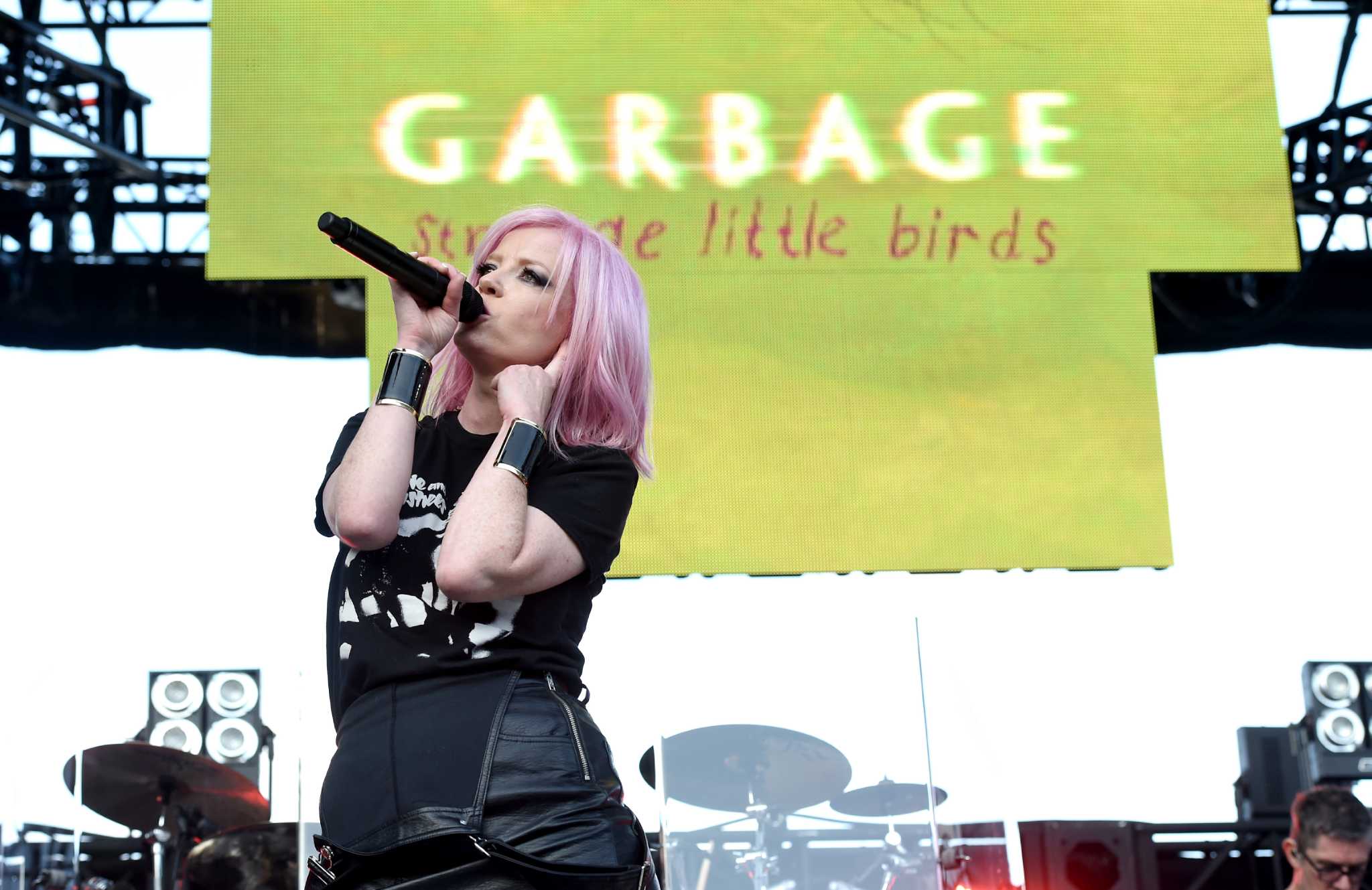 Garbage Singer See Through Dress