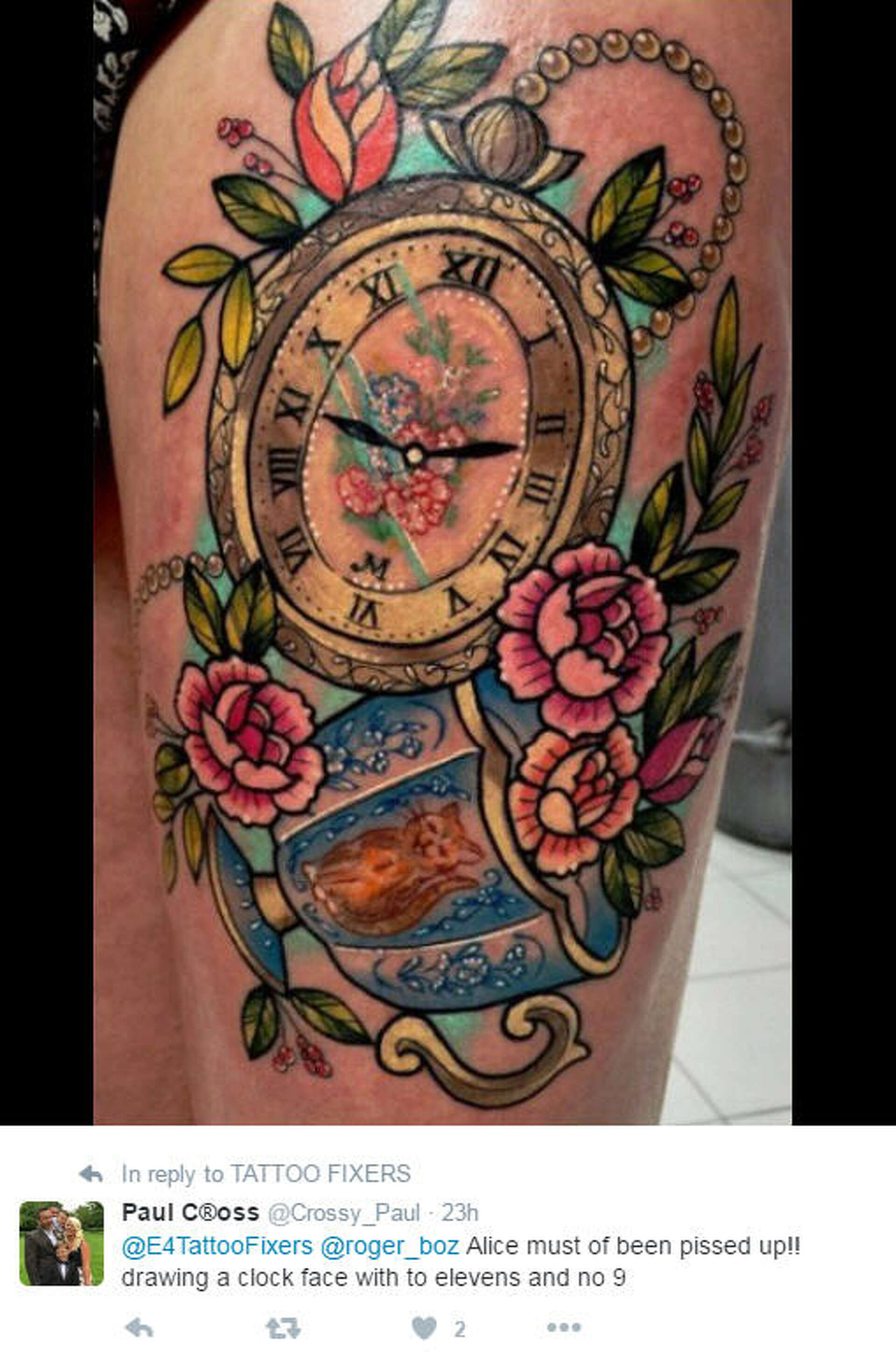 Tattoo Fixers' show under fire after royally messing up cover-up tattoo, image size:1920x2927