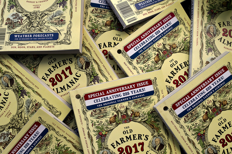 Old Farmer's Almanac, an old friend after 225 years