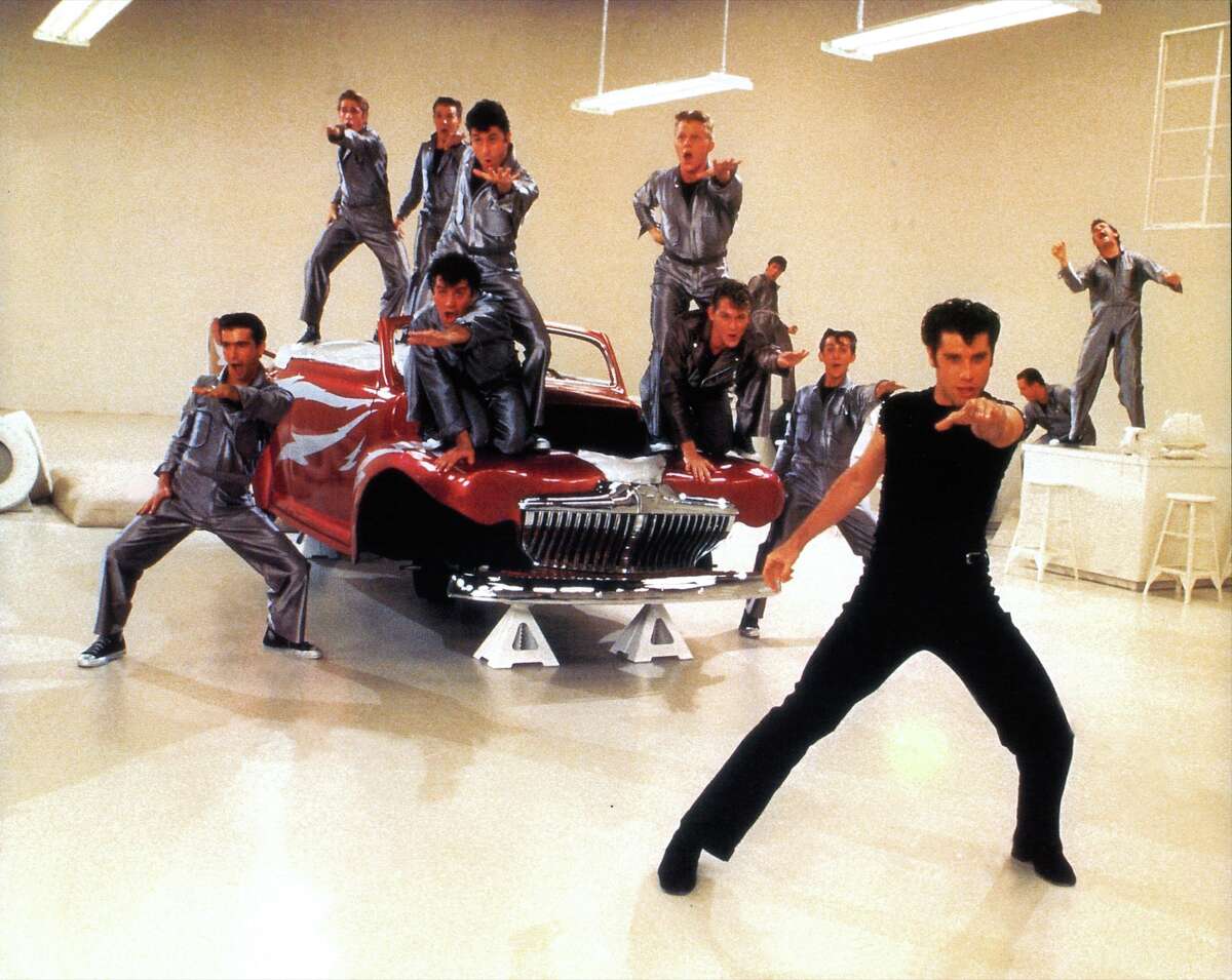 Stills from the movie 'Grease'