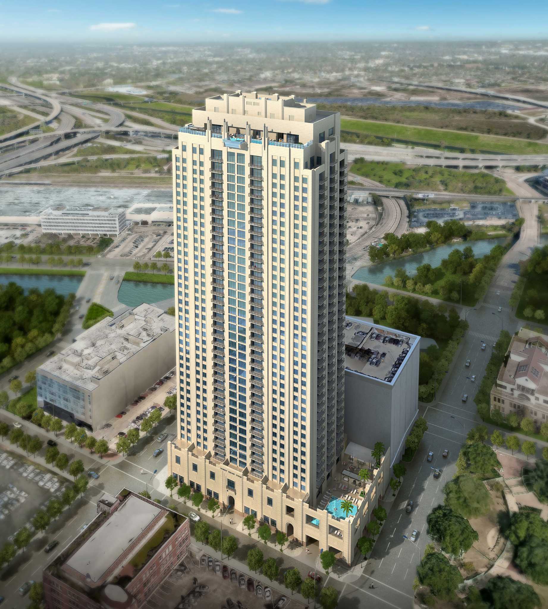 Comparing incoming downtown rental high-rises