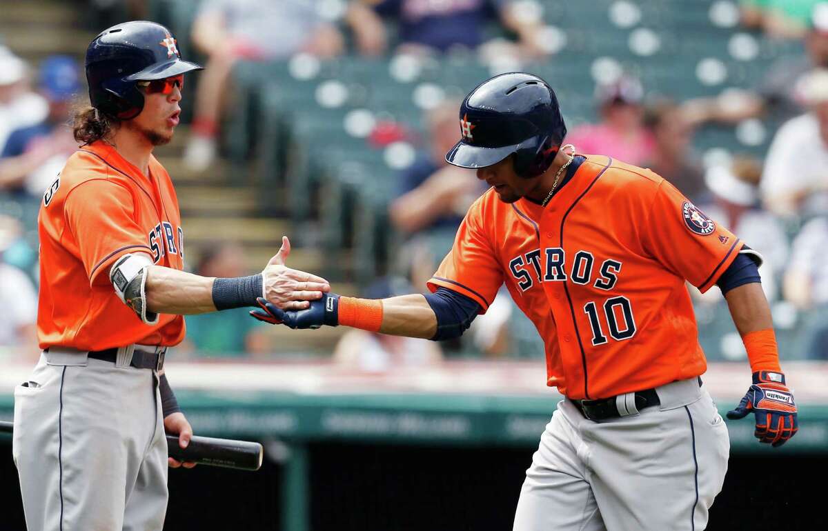 Former Astro Colby Rasmus receives warm reception from fans