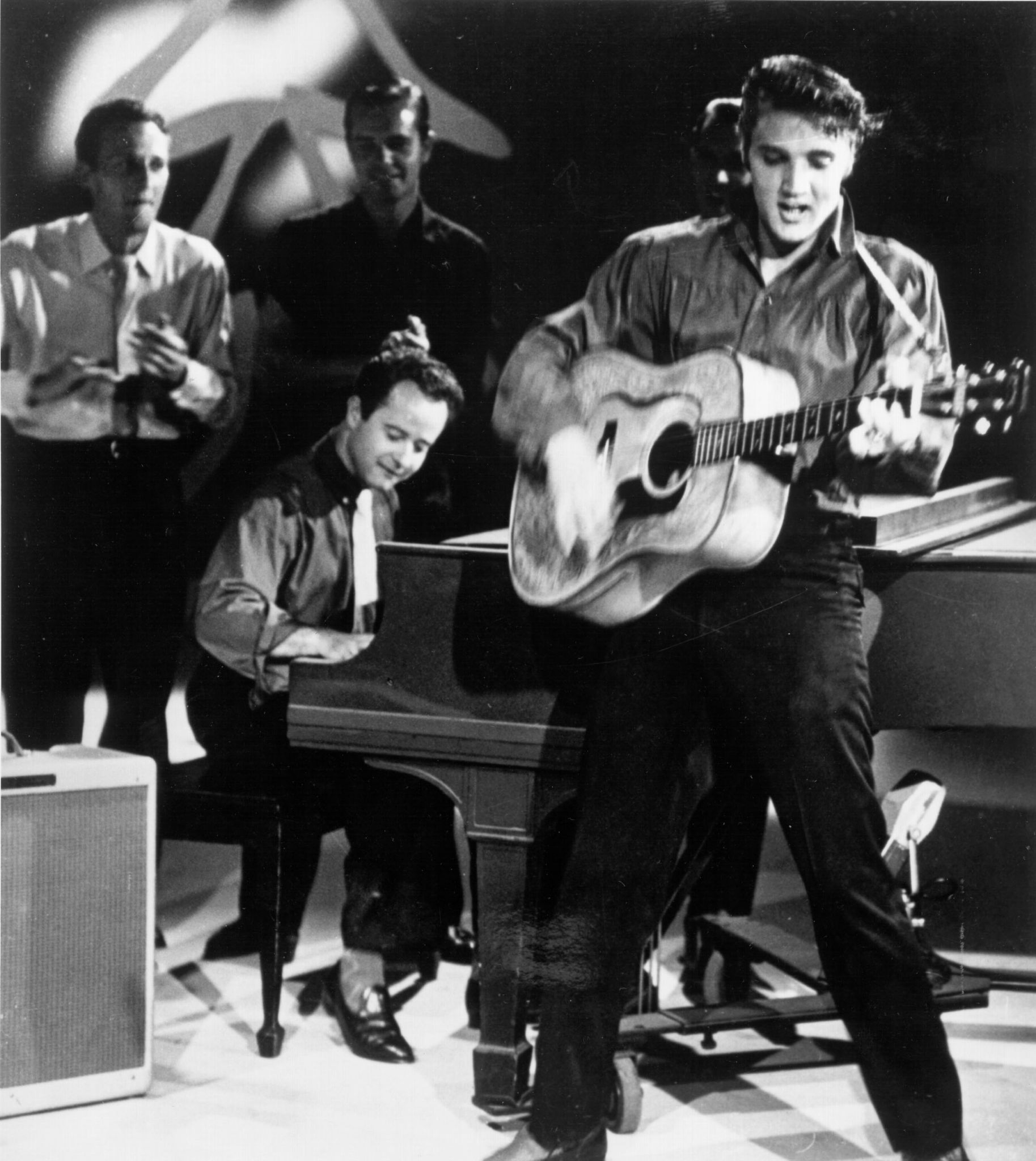 Elvis' first appearance on the Ed Sullivan Show