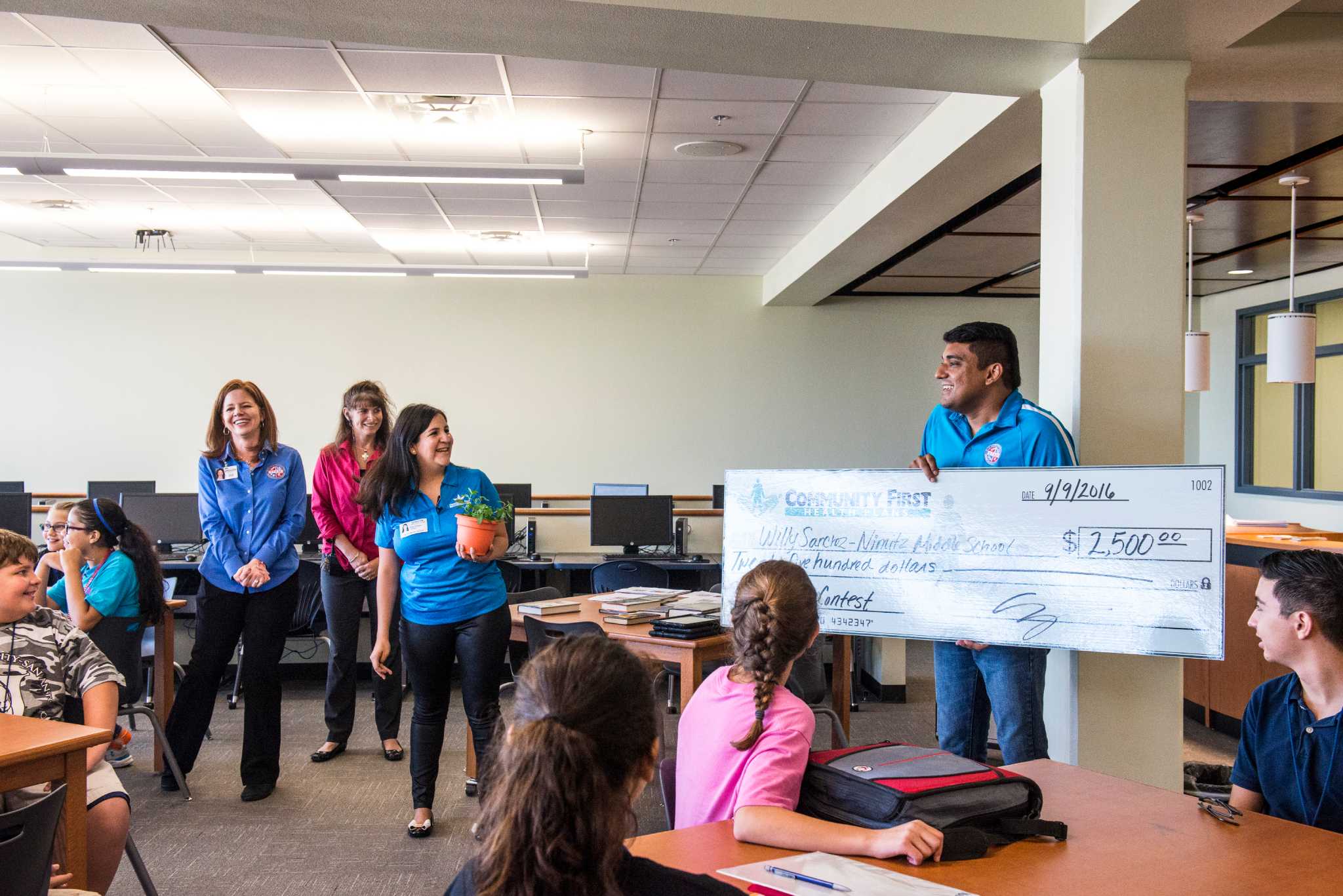 San Antonio teachers get surprise grants for greenhouse project and new