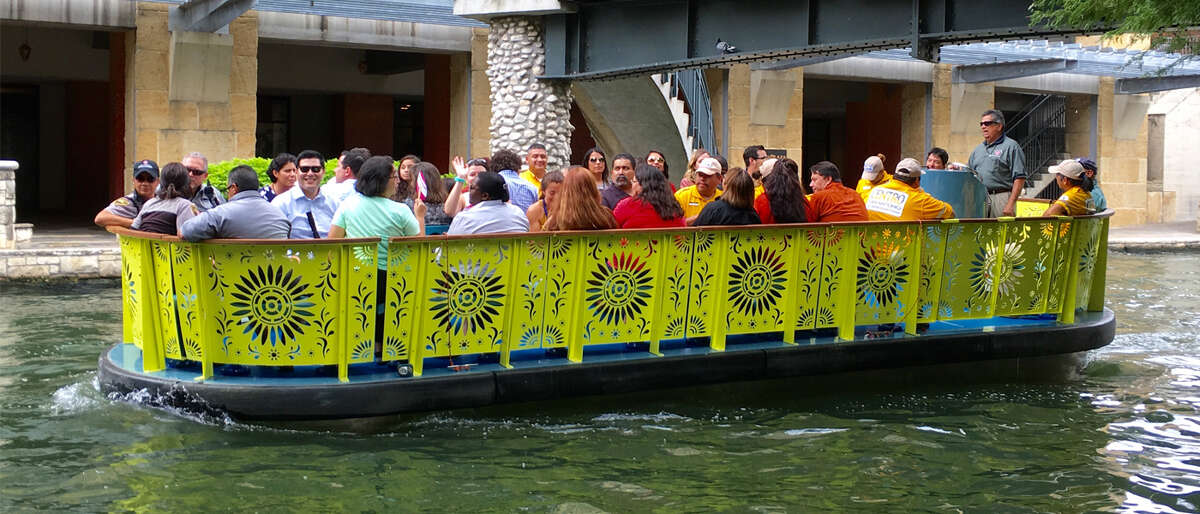 The San Antonio Cocktail Conference will test out its Cocktail Cruise and Beer Barge on the River Walk’s new prototype barge, giving attendees the chance to have drinks on the river, on Tuesday, Sept. 13, 2016.