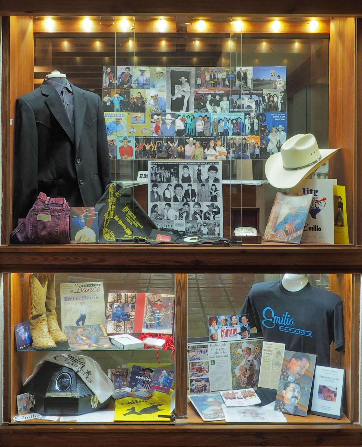 "Emilio Navaira: Tejano Music Icon," a display of the singer's mementos and memorabilia, is an addition to The Wittliff Collections housed inside the campus' Albert B. Alkek Library that opened on Sept. 1.