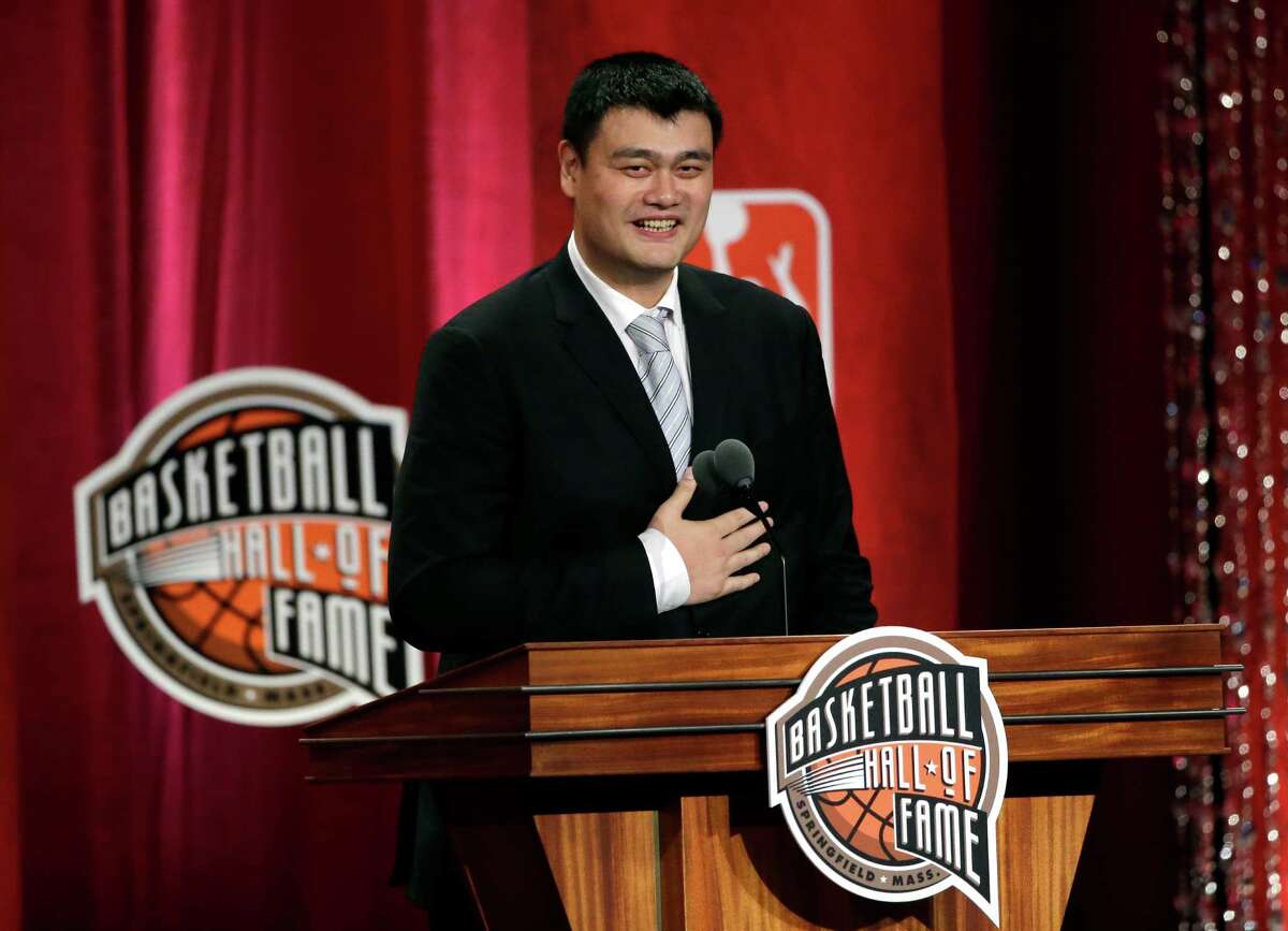 Yao Ming, Sheryl Swoopes Inducted Into Hall Of Fame