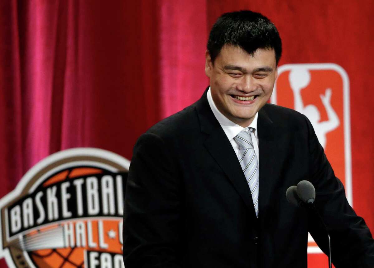 Yao Ming jersey retirement