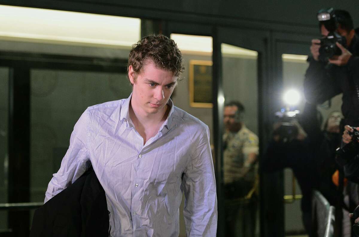 n this Sept. 2, 2016, Brock Turner leaves the Santa Clara County Main Jail in San Jose, Calif. When the former Stanford University swimmer registered as a sex offender in Xenia, Ohio, Sept. 6, 2016, he joined a nationwide legion of criminals that has grown dramatically in recent years and now numbers more than 800,000. As registration has expanded along with the definition of sex crimes, so have legal challenges to a one-size-fits-all punishment that can treat a one-time peeping tom the same as a serial rapist. (Dan Honda/Bay Area News Group via AP, file)