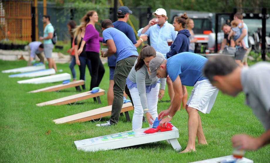 Teams Compete In Stamford’s Corn Hole League - StamfordAdvocate