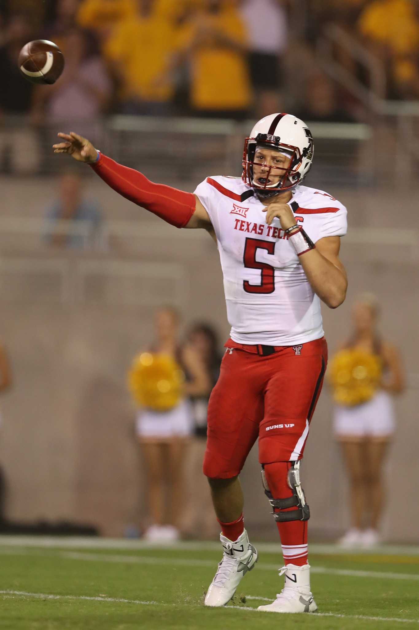 Arizona Cardinals work out Texas Tech QB Patrick Mahomes