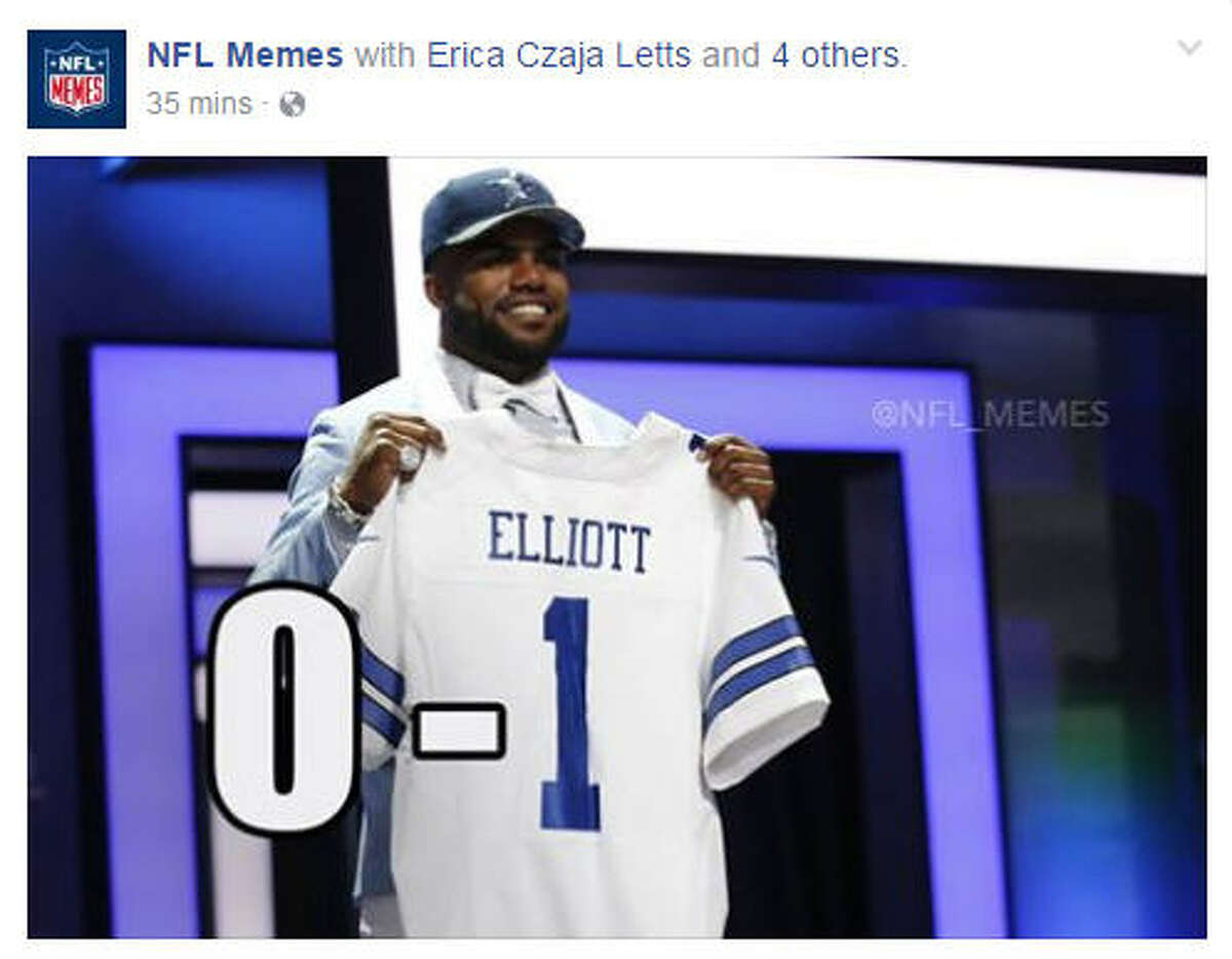 The Dallas Cowboys season got off to a rough start with a loss to the New York Giants on Sunday Night Football. Source: Facebook