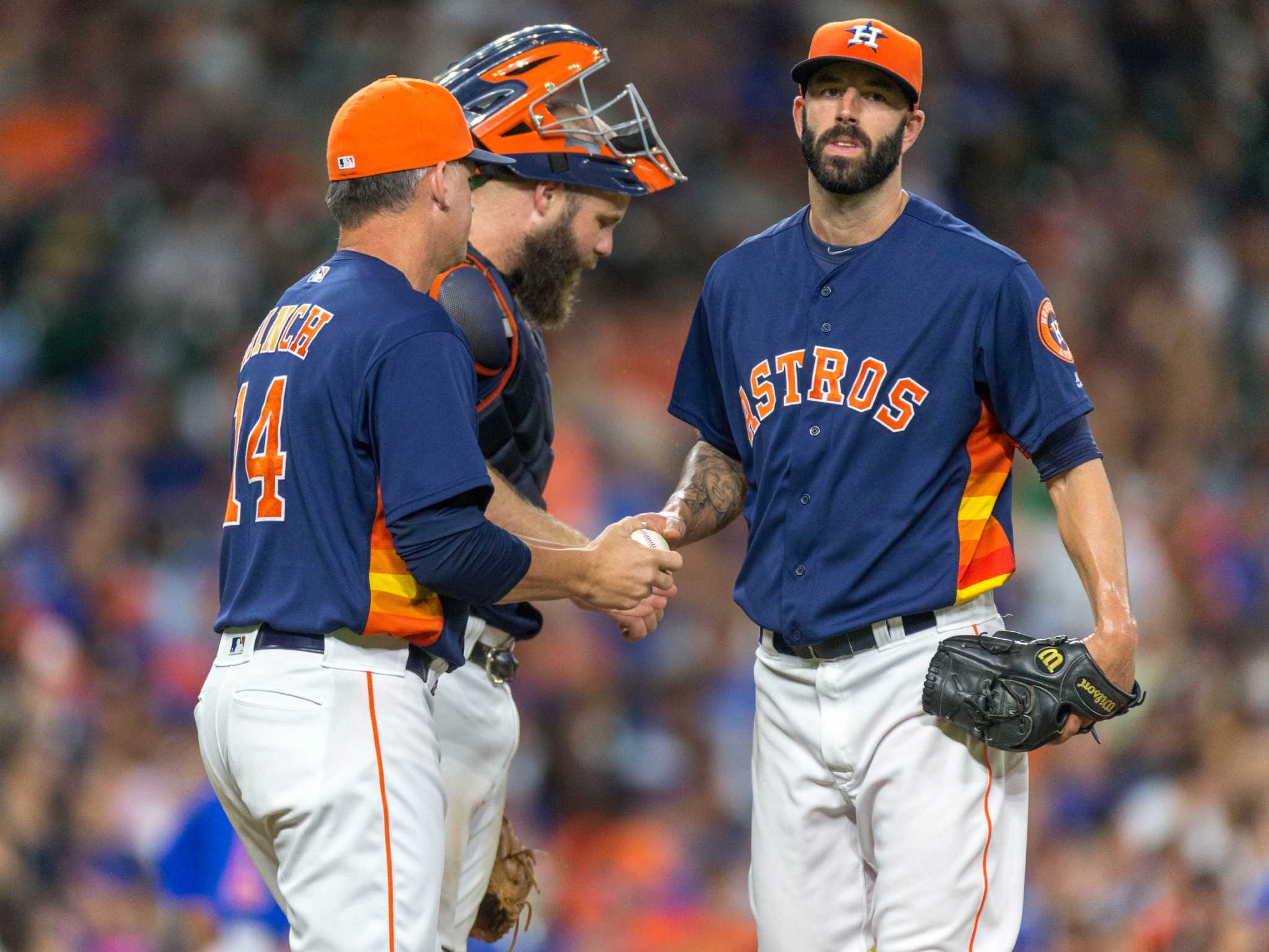 Astros reliever Chris Devenski draws strength from new tattoo