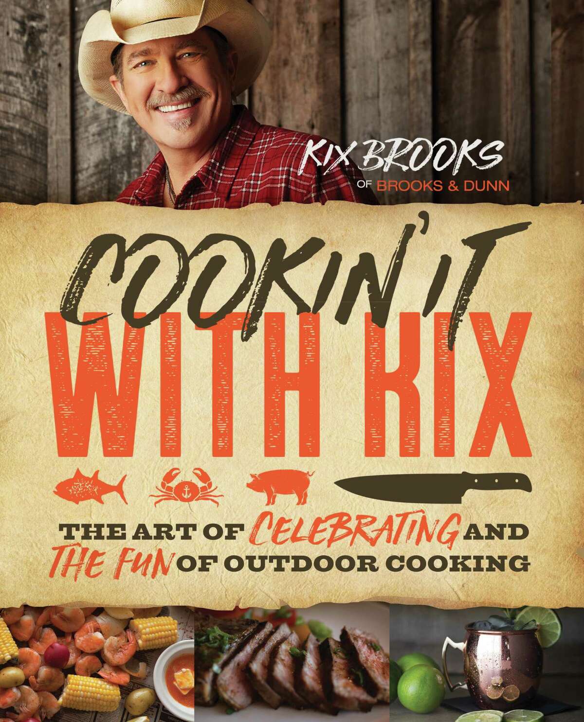 "Cookin' It with Kix" by Kix Brooks (Thomas Nelson Press, $27). Must-do recipes: Aunt Grace's Crawfish Étouffée; Elk Chili; Red Beans and Rice
