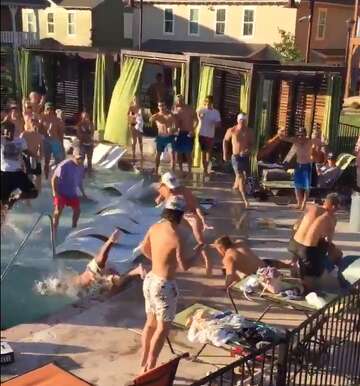 Video College Pool Party Brawl In San Marcos Goes Viral