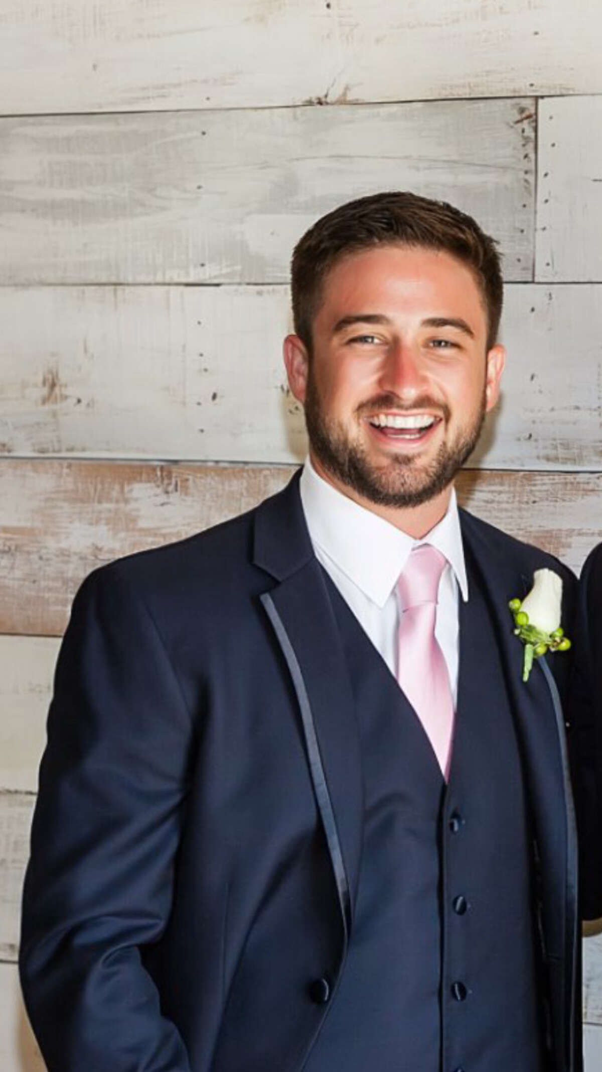 Collin Campbell at a 2016 family wedding.