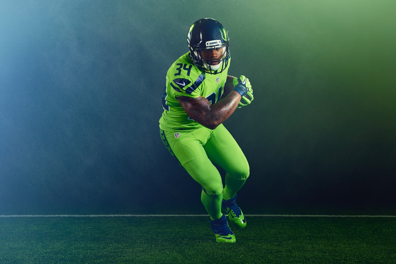 NFL reveals Seahawks 'Color Rush' uniforms