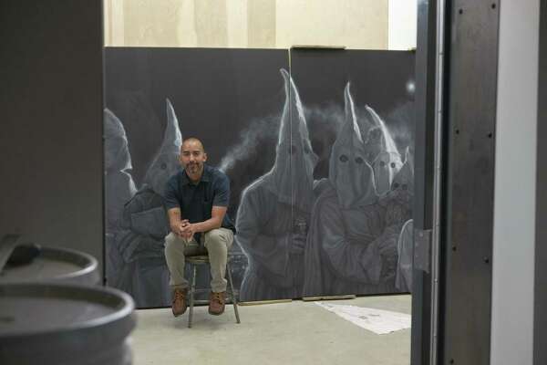 Artist Wants Klan Painting To Make Viewers Uneasy Expressnews Com
